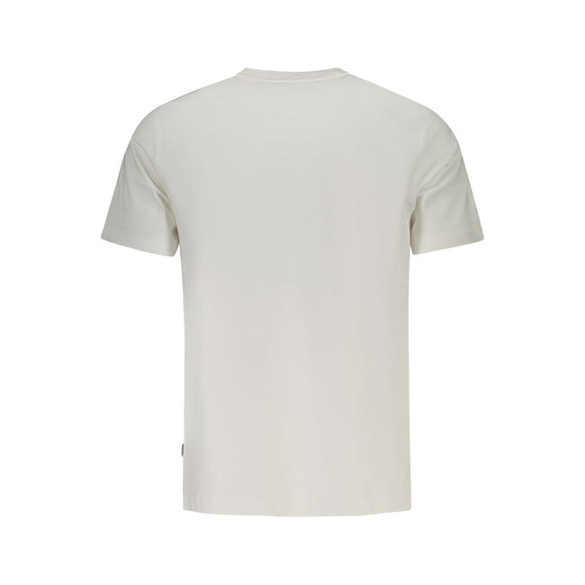 Guess Jeans Bianco Baumwoll-T-Shirt für Herren