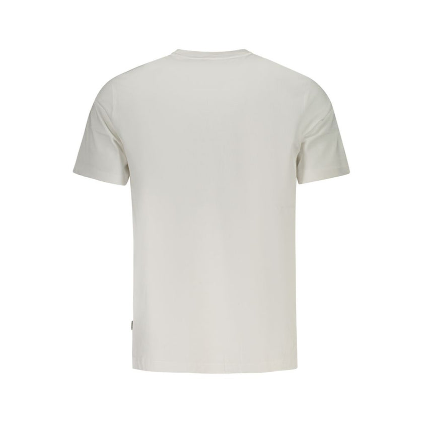 Guess Jeans Bianco Baumwoll-T-Shirt für Herren