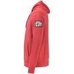 Norway 1963 Roter Polyester-Pullover für Männer