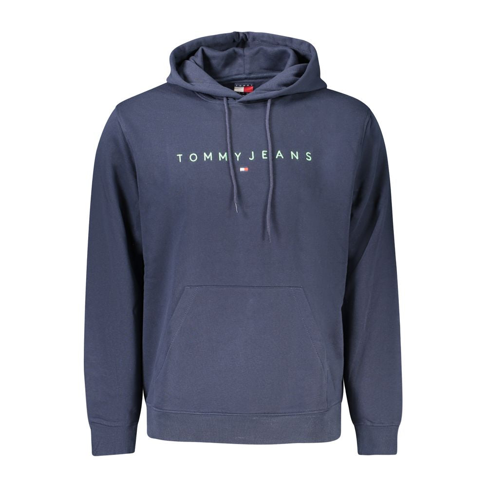 Tommy Hilfiger Men's Blue Cotton Hoodie