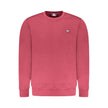 Norway 1963 Rotes Herren-Sweatshirt aus Baumwolle