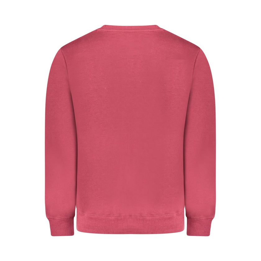 Norway 1963 Rotes Herren-Sweatshirt aus Baumwolle