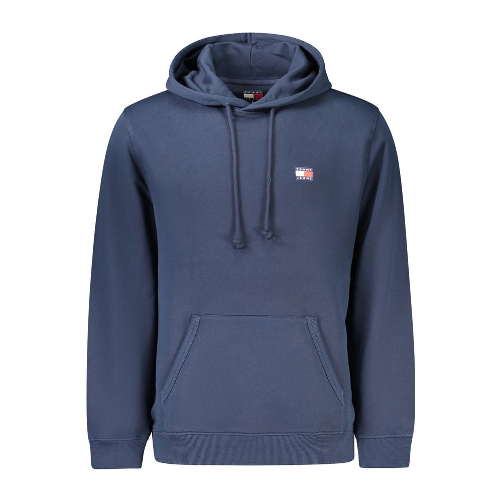 Tommy Hilfiger Men's Blue Cotton Hoodie