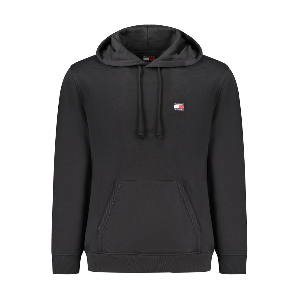 Tommy Hilfiger Men's Black Cotton Hoodie