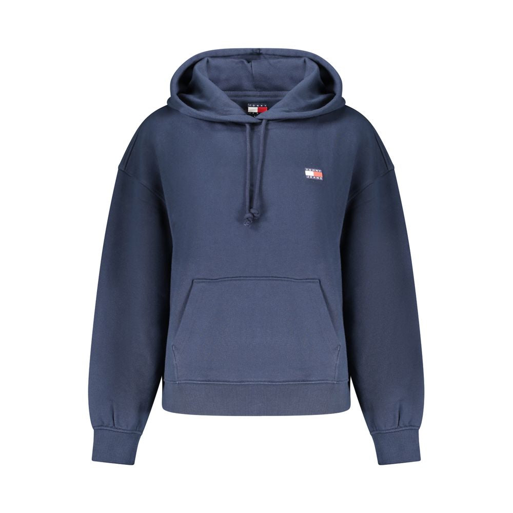Tommy Hilfiger Women's Blue Cotton Sweatshirt