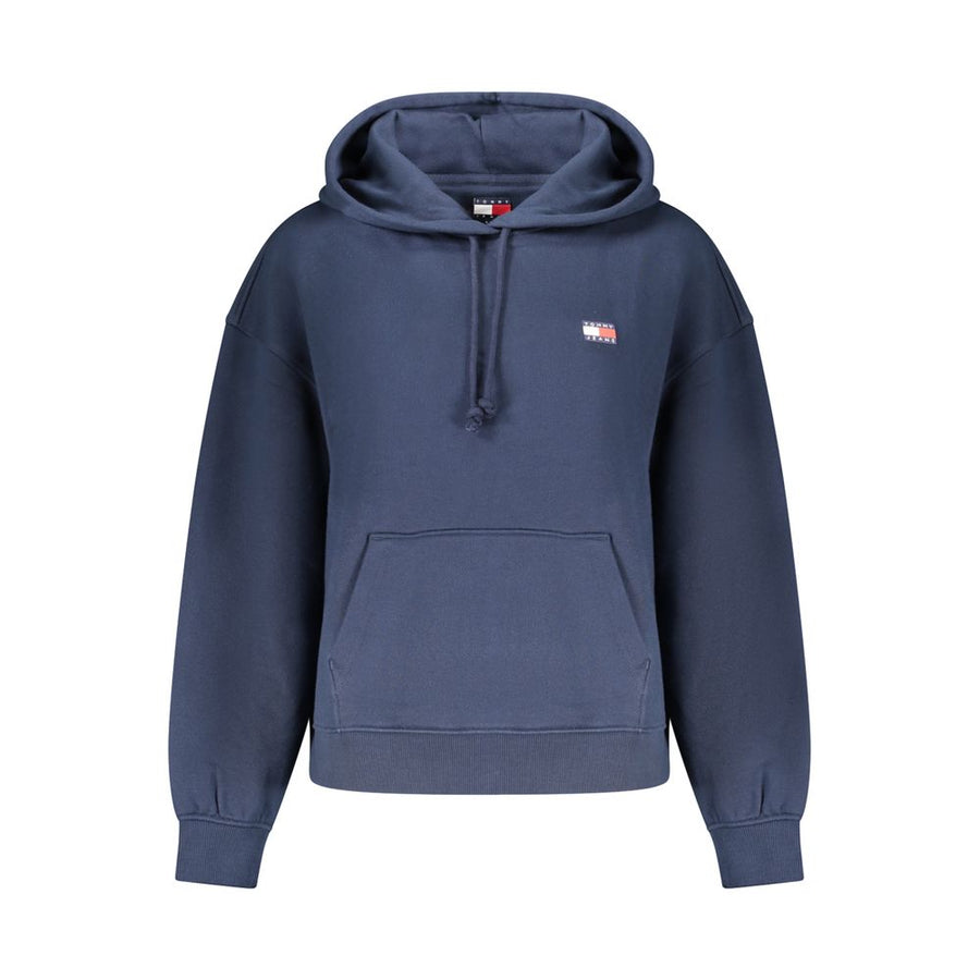 Tommy Hilfiger Women's Blue Cotton Sweatshirt