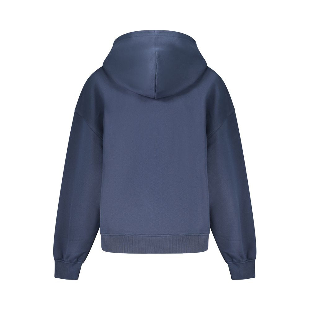 Tommy Hilfiger Women's Blue Cotton Sweatshirt