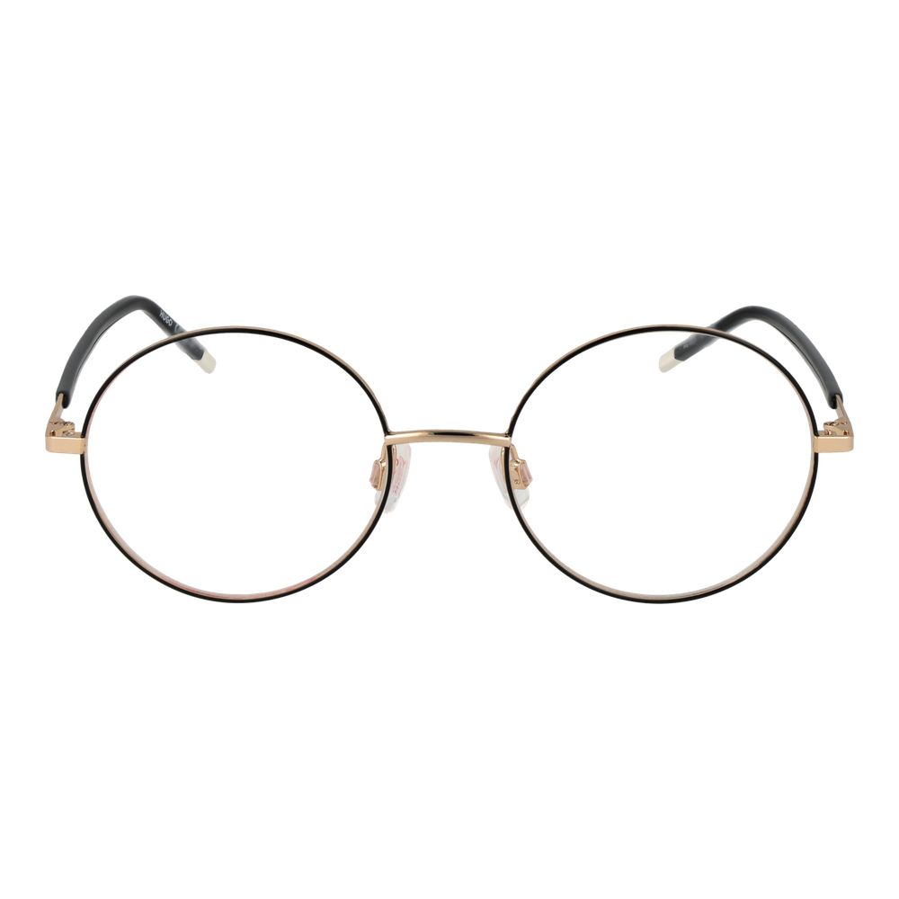 Hugo Boss Schwarze Edelstahlbrille (Gestell)