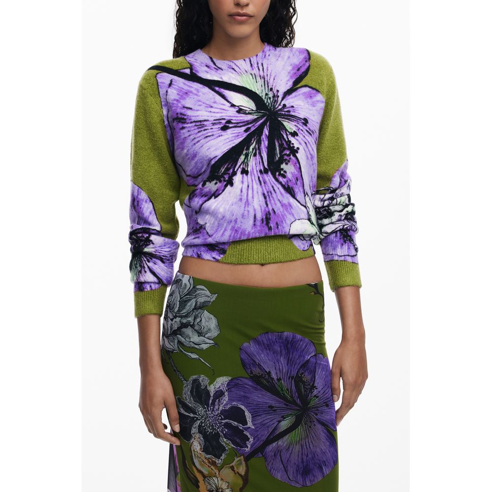 Desigual Green Polyester Women's Skirt