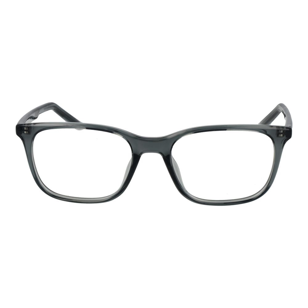 Nike Grey and Silver Stainless Steel Eyeglass Frames