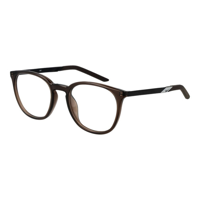 Nike Beigefarbene Metallbrille (Gestelle)
