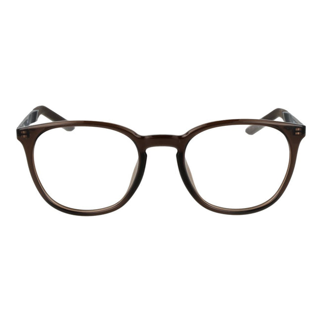 Nike Beigefarbene Metallbrille (Gestelle)