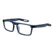 Nike Blaue Brille aus Edelstahl (Gestell)