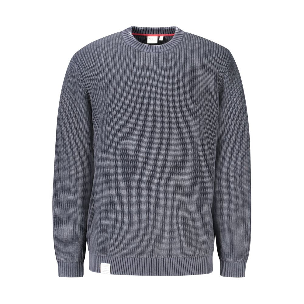Pepe Jeans Men's Blue Cotton Jumper