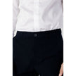 Armani Exchange Blaue Baumwoll-Freizeithose