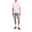 Jack Jones Hellblaue Baumwoll-Bermudashorts