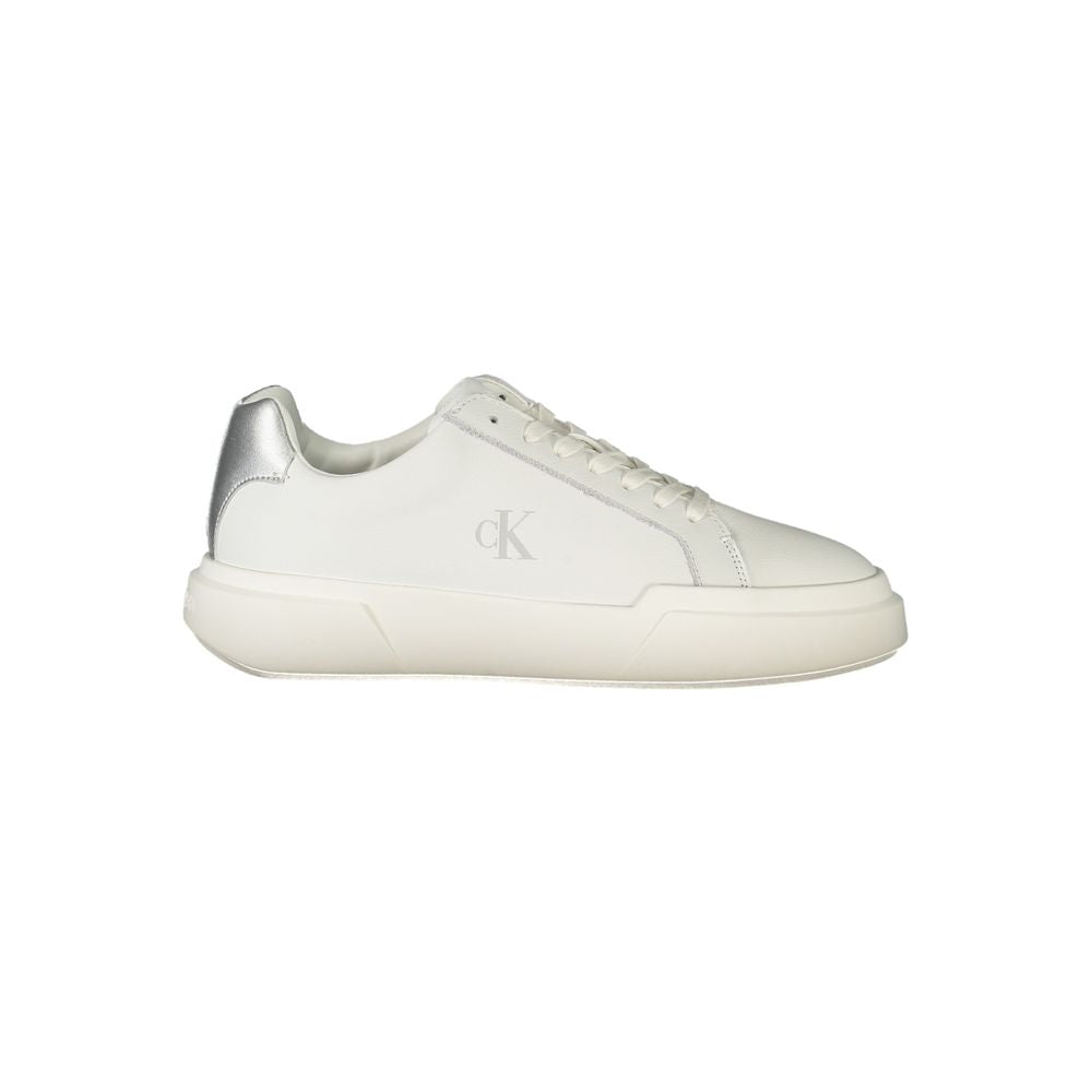 Calvin Klein White Women's Polyurethane Sneakers