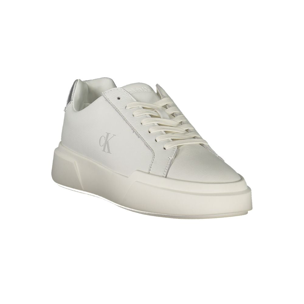 Calvin Klein White Women's Polyurethane Sneakers
