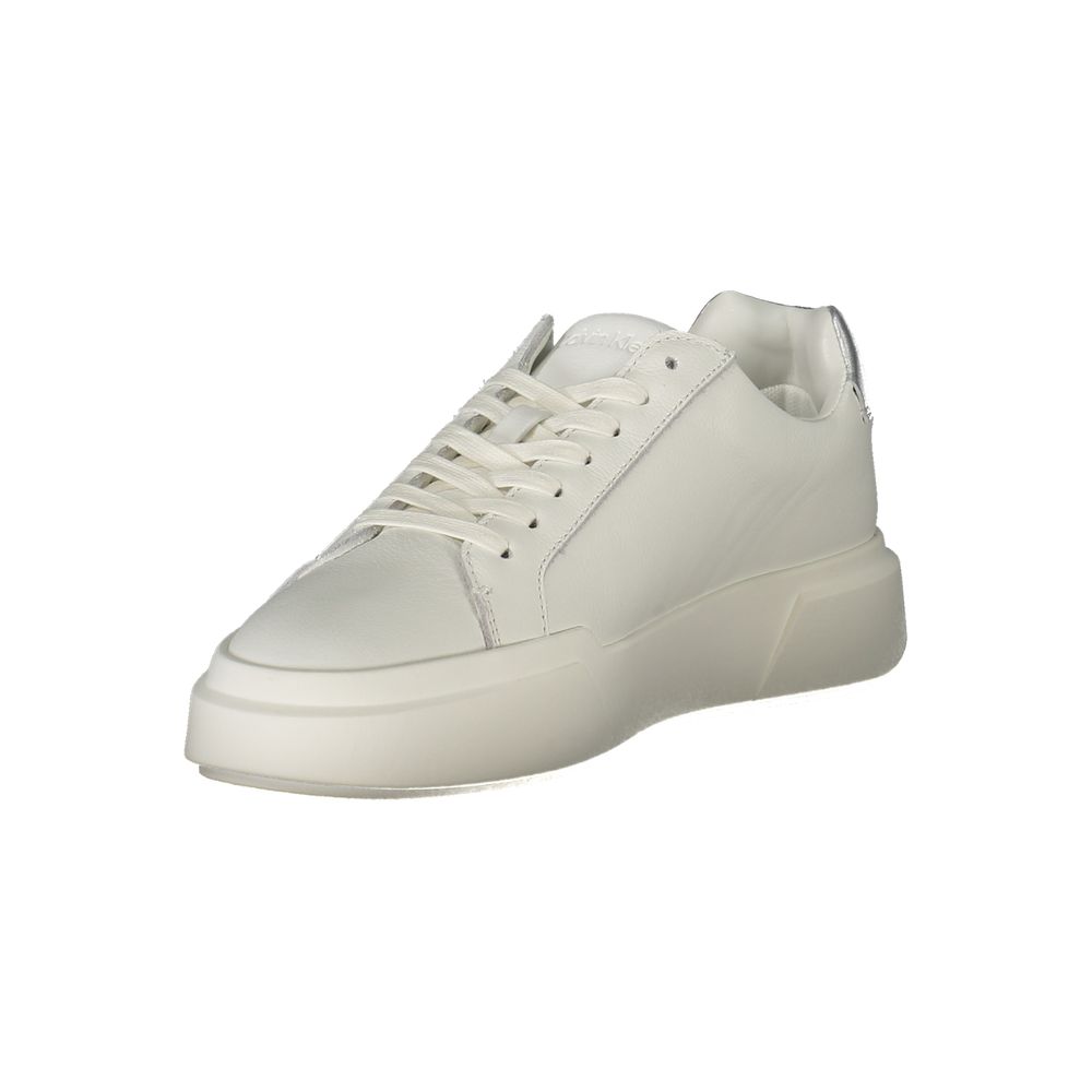 Calvin Klein White Women's Polyurethane Sneakers