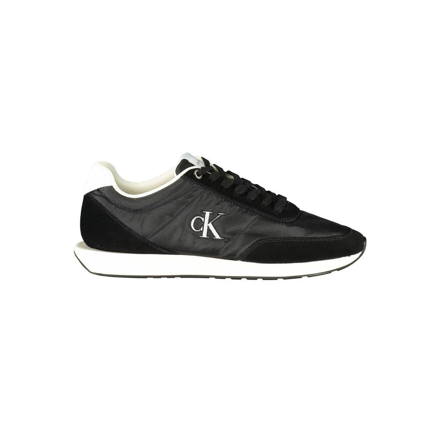 Calvin Klein Men's Black Polyester Sneaker