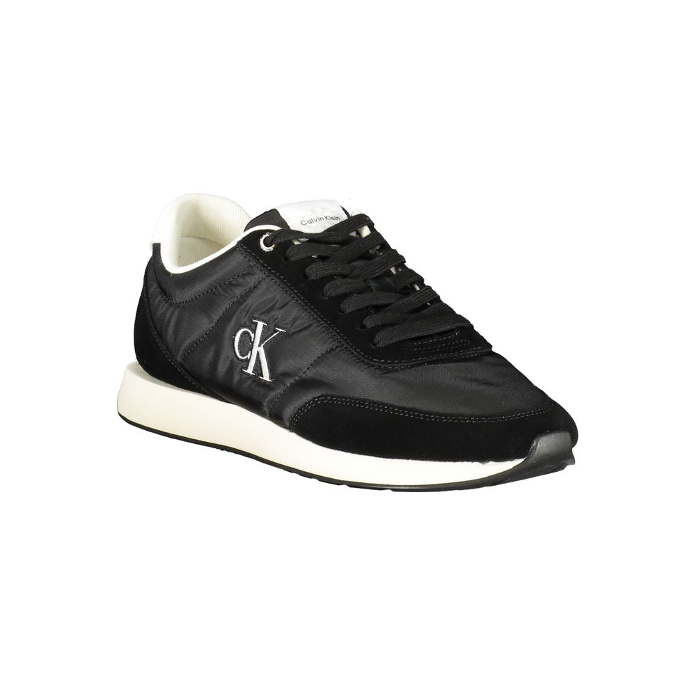 Calvin Klein Men's Black Polyester Sneaker