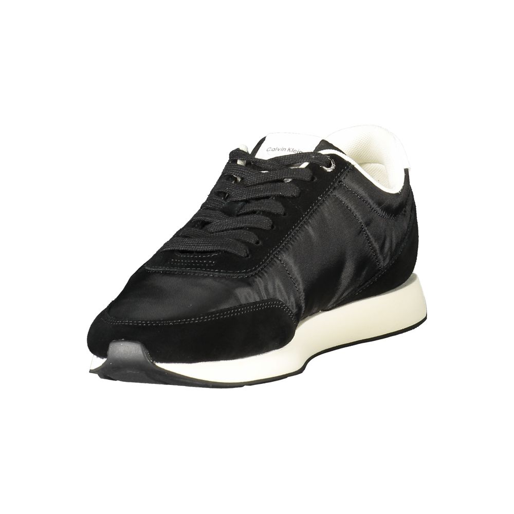 Calvin Klein Men's Black Polyester Sneaker