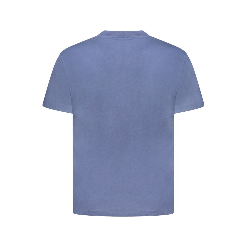 Men's Vans Blue Cotton T-Shirt