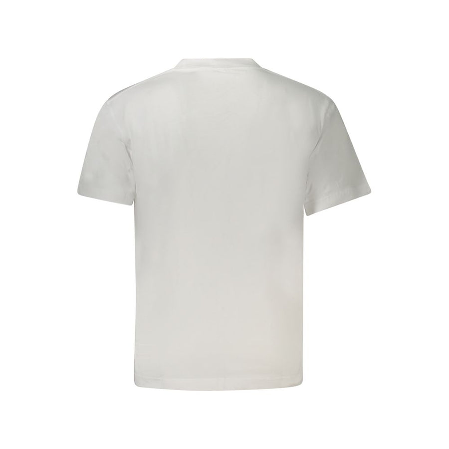 Vans White Cotton Men's T-Shirt