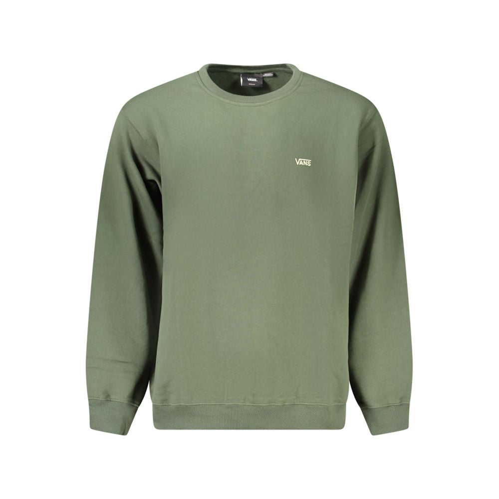 Men's Vans Green Cotton Sweatshirt