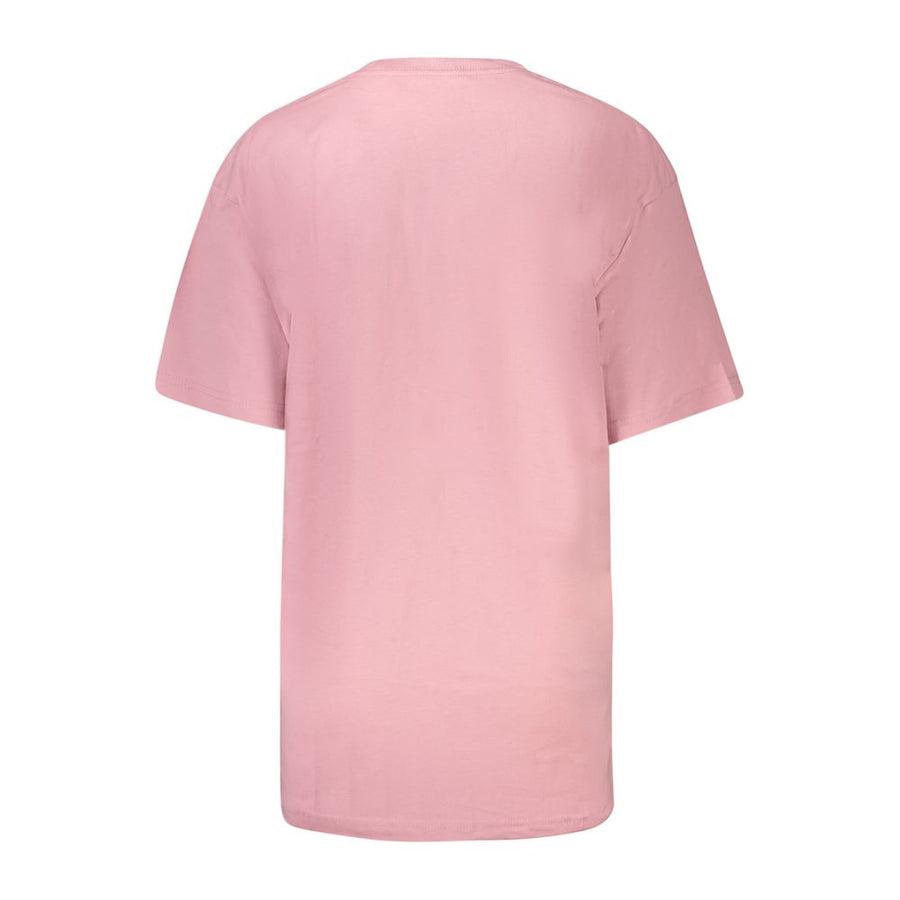 Vans Women's Pink Cotton T-Shirt