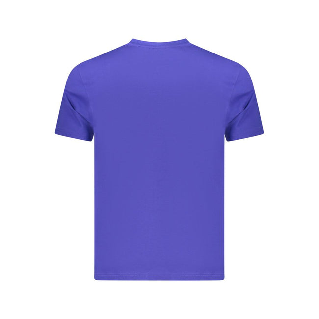 Napapijri Blaues Baumwoll-T-Shirt für Herren