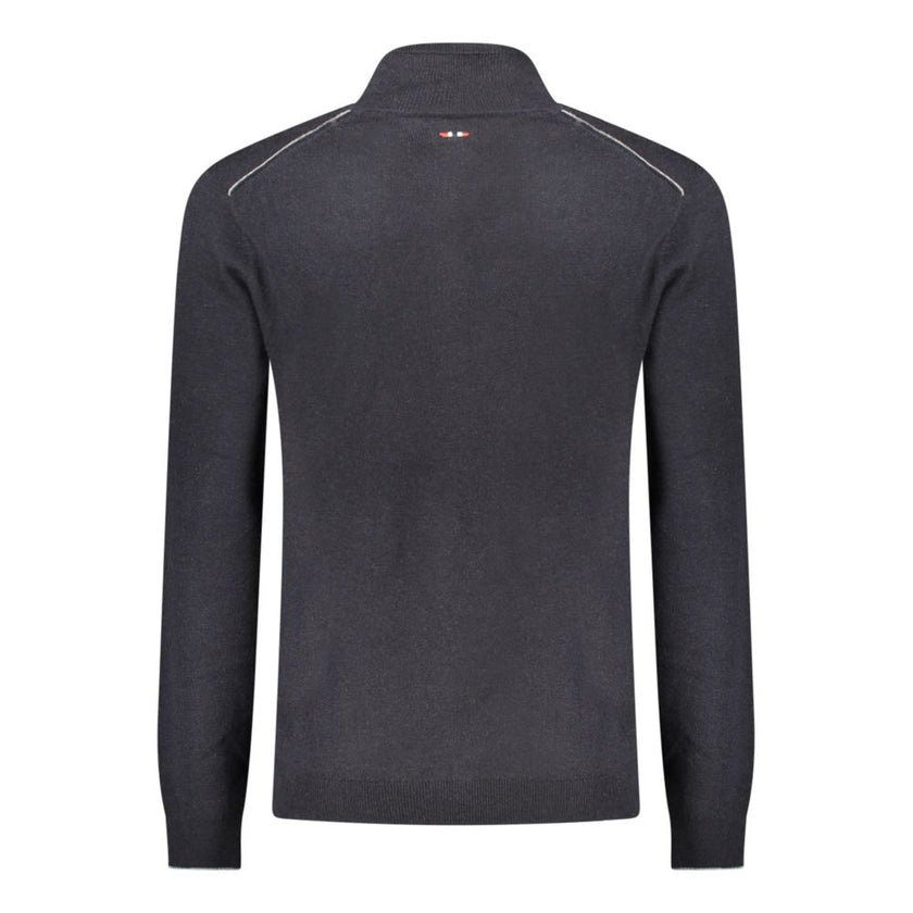 Napapijri Schwarzer Pullover aus Wolle für Männer