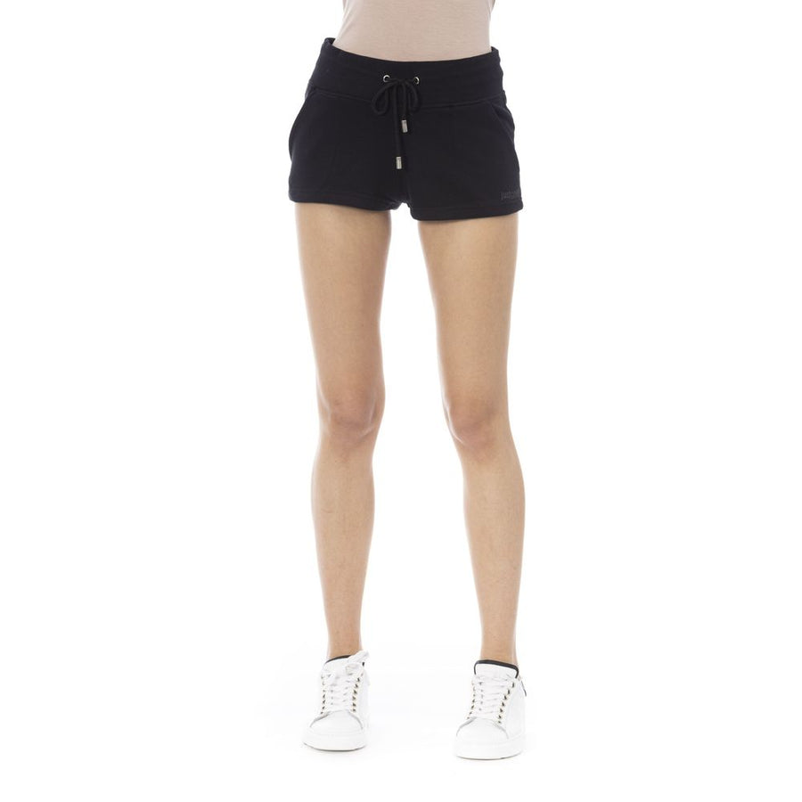 Just Cavalli Women's Black Cotton Shorts