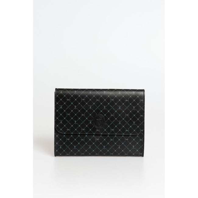 Trussardi Schwarze Polyester Clutch für Herren