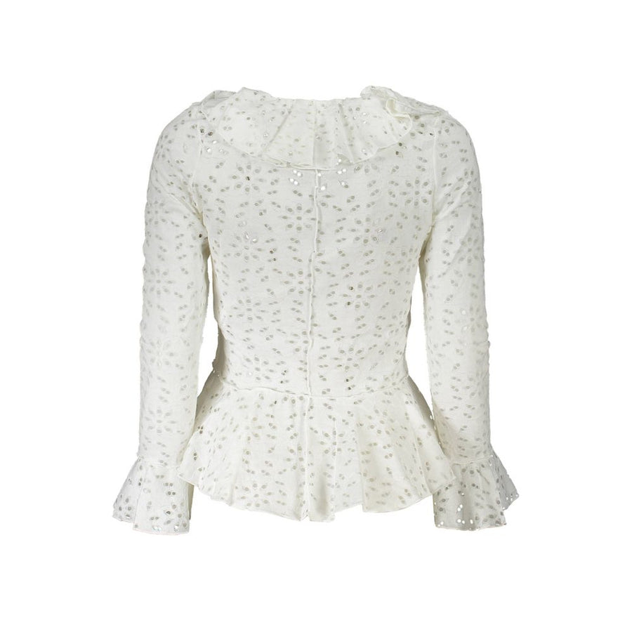 Desigual White Cotton Shirt