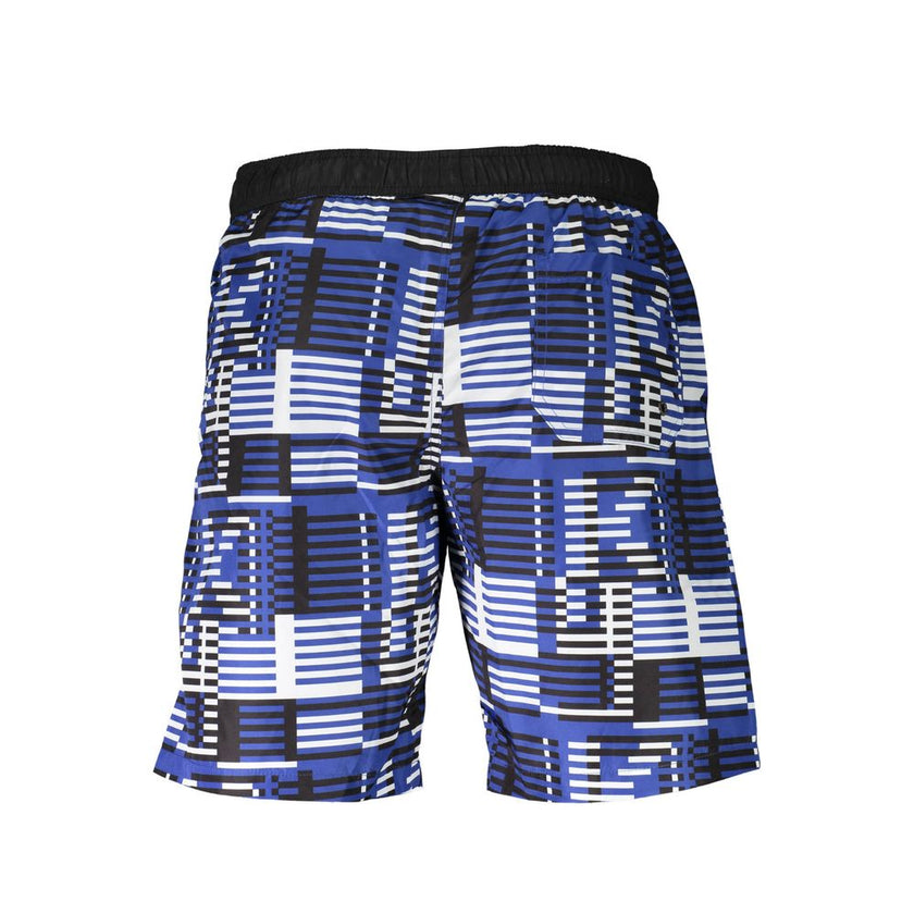 Karl Lagerfeld Blaue Polyester-Badebekleidung
