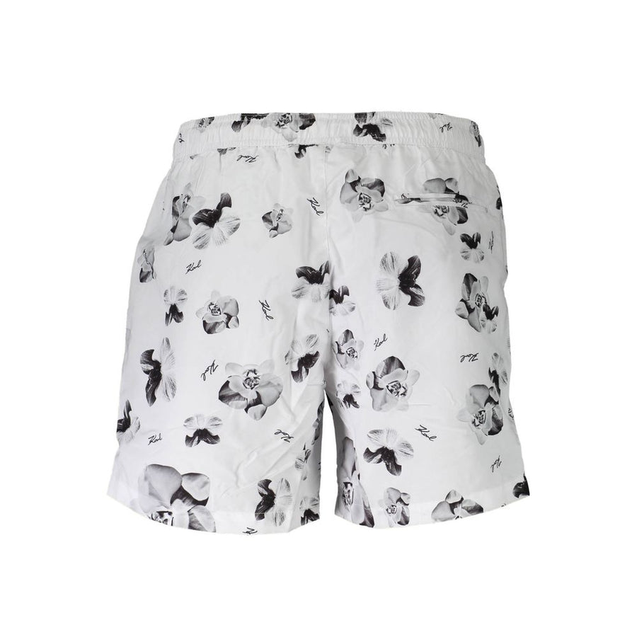Karl Lagerfeld White Polyester Swimwear