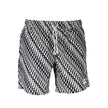 Karl Lagerfeld Weiße Herren-Badeshorts aus Polyester