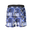 Karl Lagerfeld Blu Polyester Herren Badeshorts