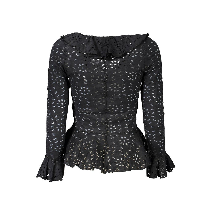 Desigual Black Cotton Shirt