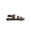 Cerruti 1881 Braune Rindsleder Herren Sandale