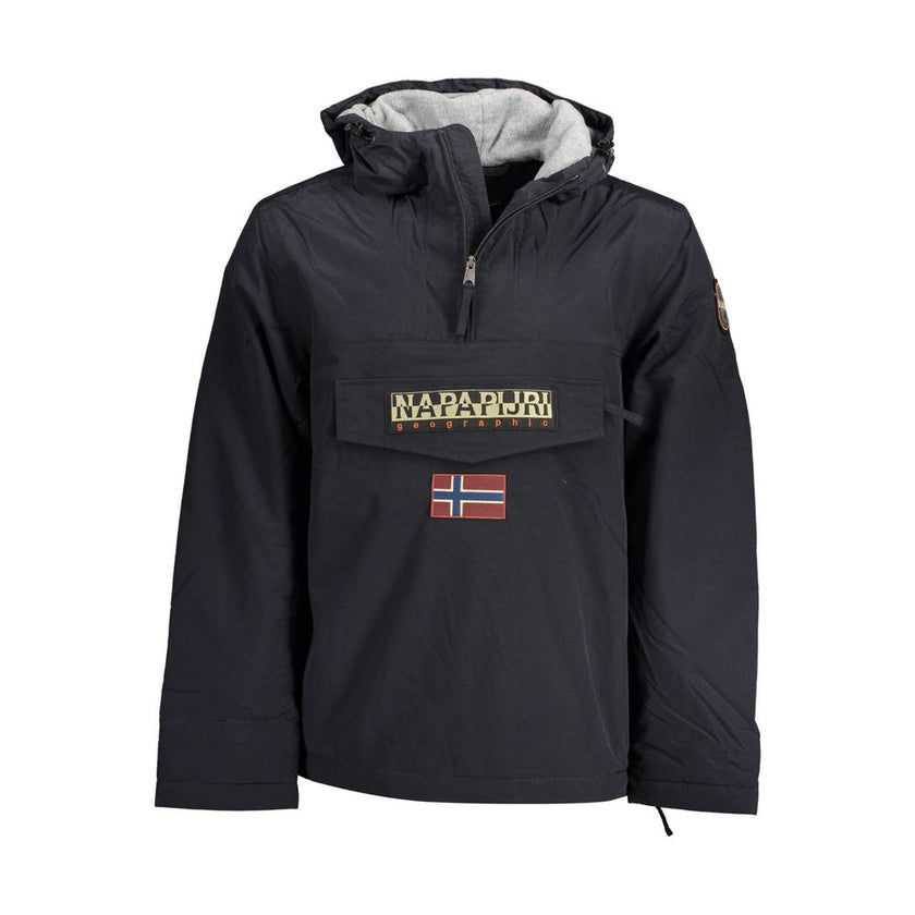 Napapijri Schwarze Herrenjacke aus Polyamid