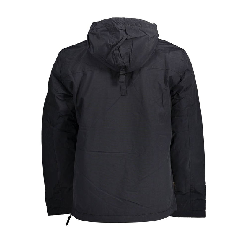 Napapijri Schwarze Herrenjacke aus Polyamid