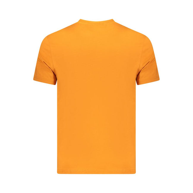 Napapijri Arancione Baumwoll-T-Shirt für Herren