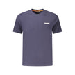 Napapijri Blu Baumwoll-T-Shirt für Herren