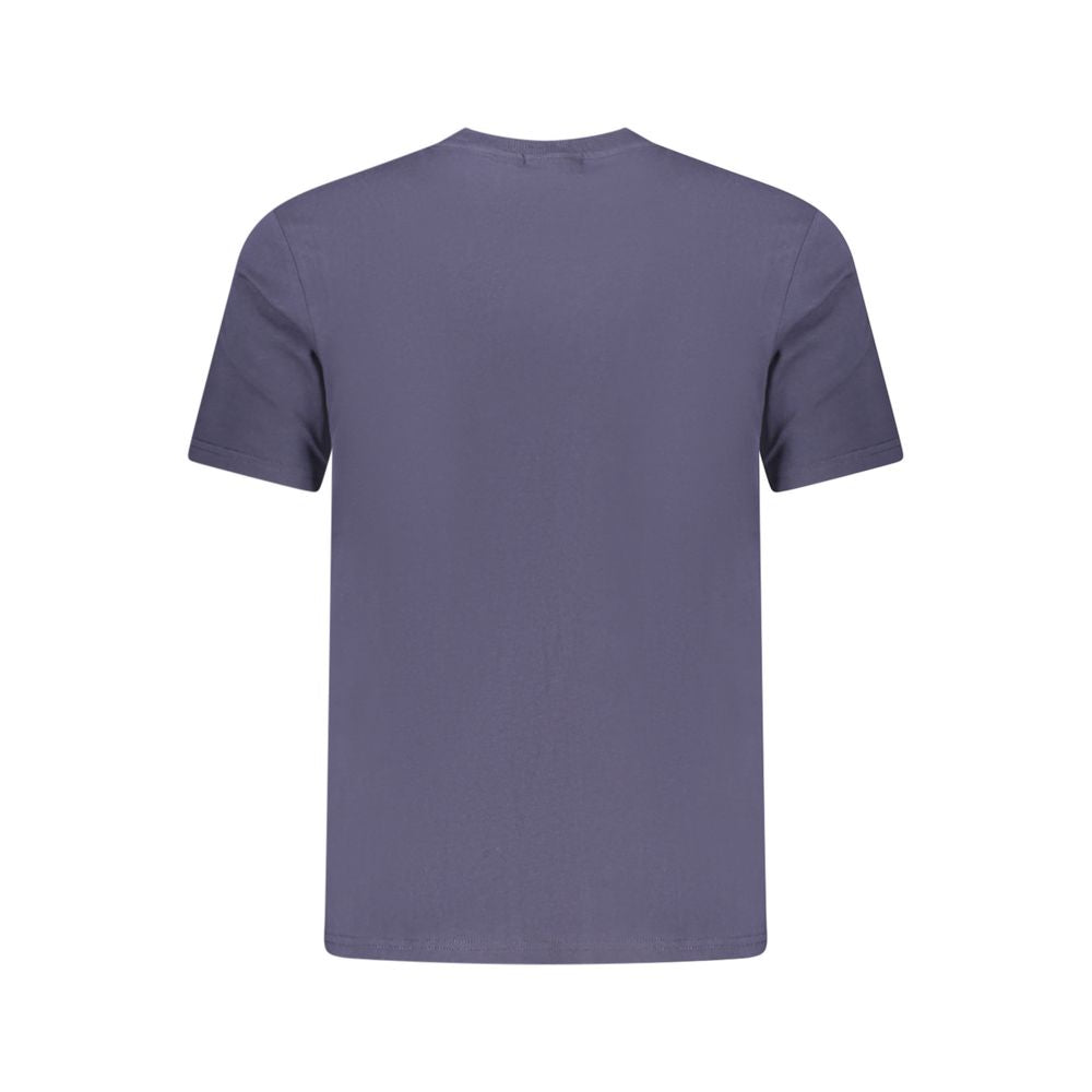 Napapijri Blu Baumwoll-T-Shirt für Herren