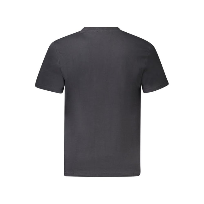 Napapijri Schwarzes Baumwoll-T-Shirt für Herren