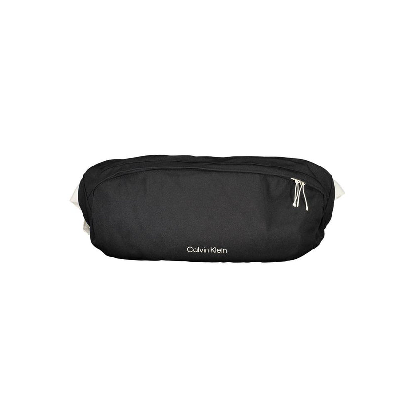 Calvin Klein Schwarze Polyester Handtasche