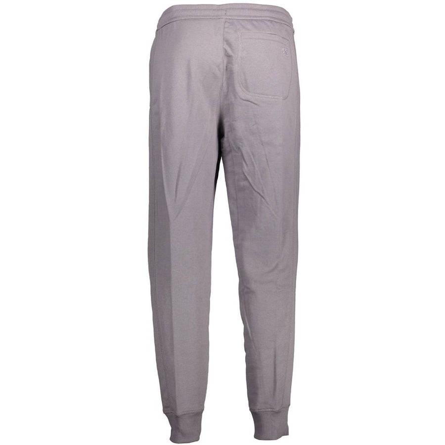 Calvin Klein Gray Cotton Men's Athletic Pants