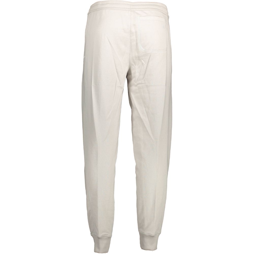 Calvin Klein Men's Grey Cotton Sweatpants